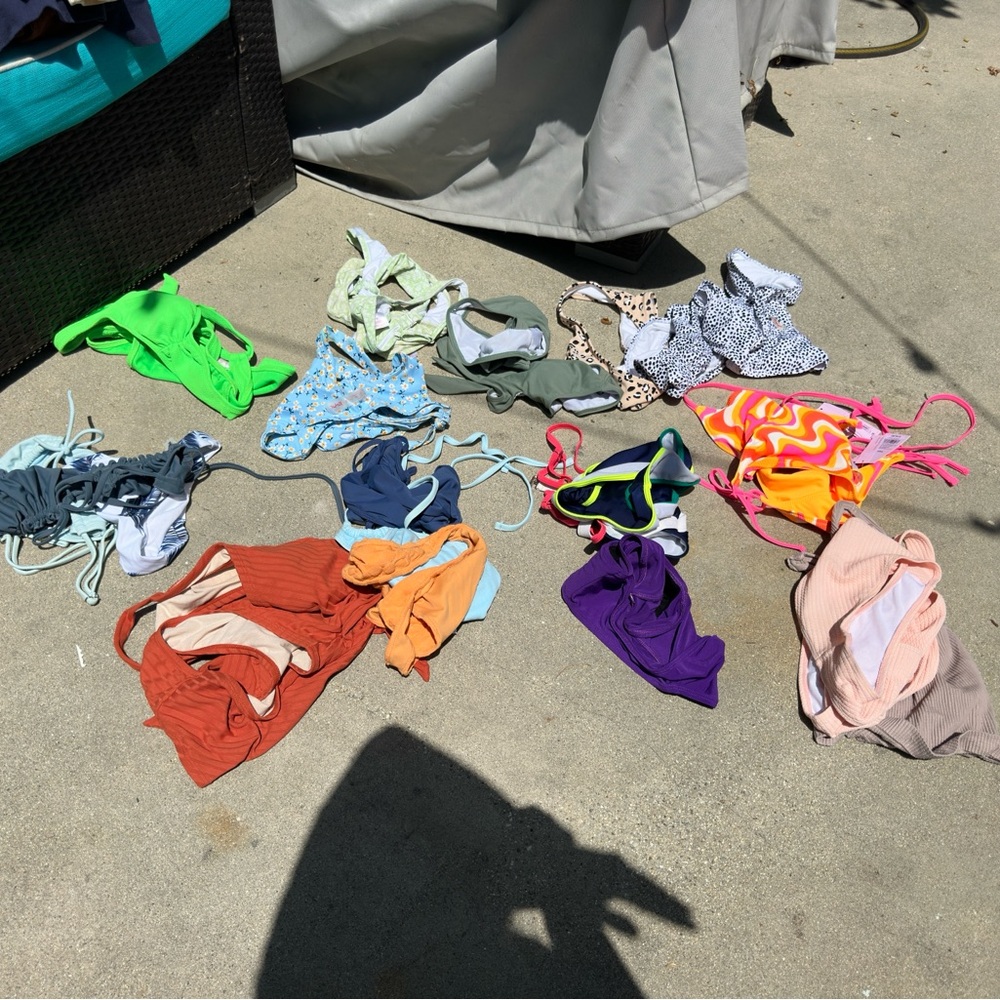 Grab bag bathing suits